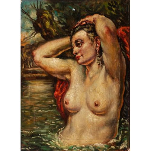 Giorgio De Chirico, Yüzücü