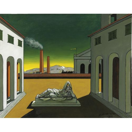 Giorgio De Chirico, Alacakaranlıkta Meditasyon