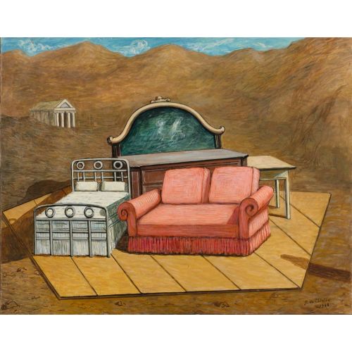 Giorgio De Chirico, Vadideki Mobilya 2 Giorgio De Chirico, Vadideki Mobilya 2