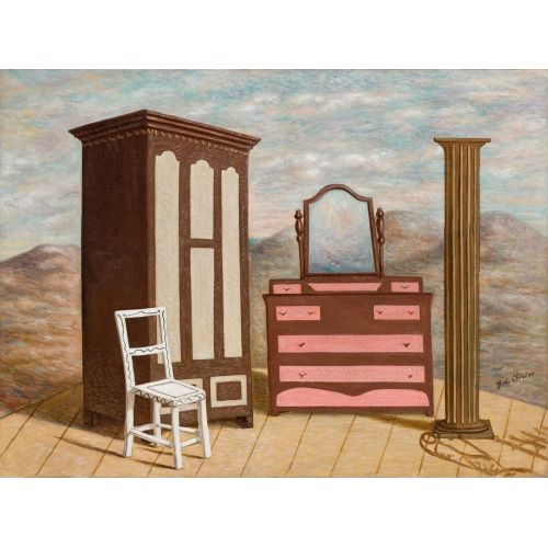 Giorgio De Chirico, Vadideki Mobilyalar 4 Giorgio De Chirico, Vadideki Mobilyalar 4