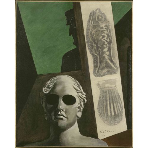 Giorgio De Chirico, Portrait Of Guillaume Apollinaire Giorgio De Chirico, Portrait Of Guillaume Apollinaire