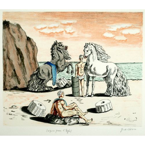 Giorgio De Chirico, Rest At The Aegean 1