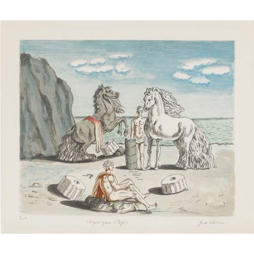 Giorgio De Chirico, Rest At The Aegean 2