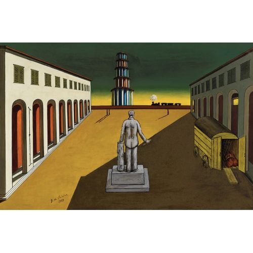 Giorgio De Chirico, Sgombero Su Piazza D'italia Giorgio De Chirico, Sgombero Su Piazza D'italia