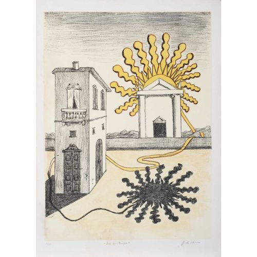 Giorgio De Chirico, Sole Sul Tempio Giorgio De Chirico, Sole Sul Tempio