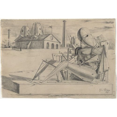Giorgio De Chirico, Solitude Giorgio De Chirico, Solitude
