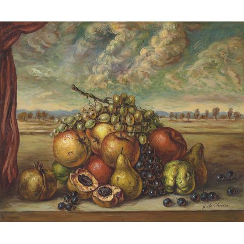Giorgio De Chirico, Natürmort Giorgio De Chirico, Natürmort