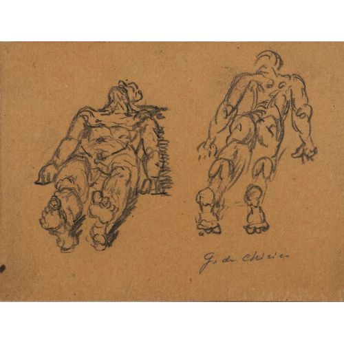Giorgio De Chirico, Studi Di Figure Giorgio De Chirico, Studi Di Figure