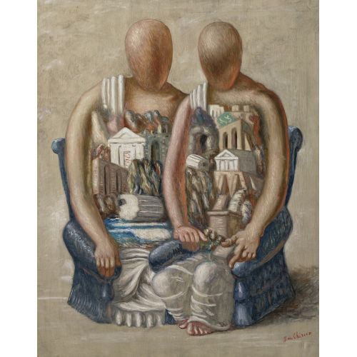 Giorgio De Chirico, The Archaeologists 1 Giorgio De Chirico, The Archaeologists 1