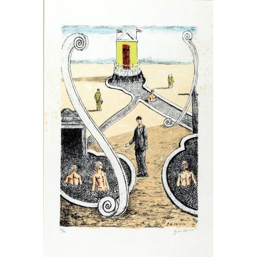 Giorgio De Chirico, The Host Of The Mysterious Bathers