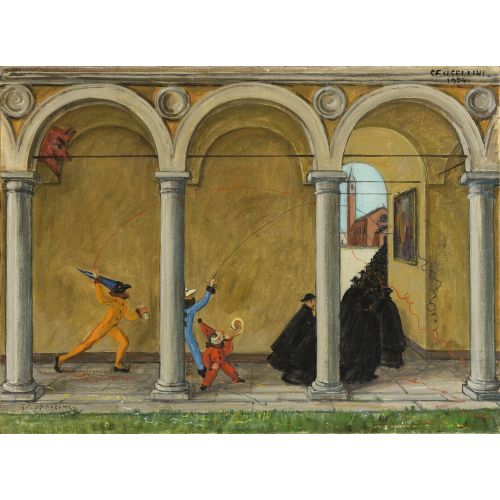 Giorgio De Chirico, The Masks