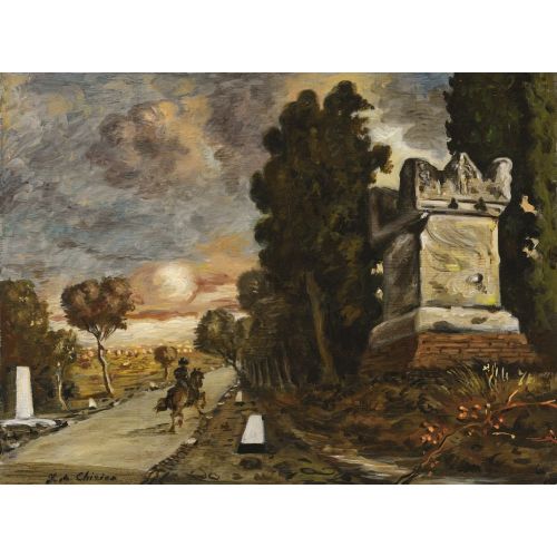 Giorgio De Chirico, Via Cassia