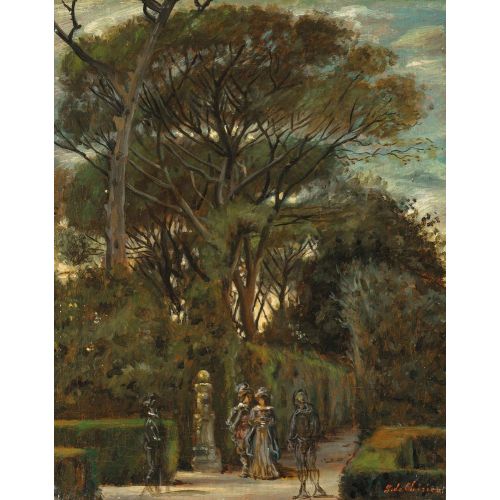 Giorgio De Chirico, Villa Borghese