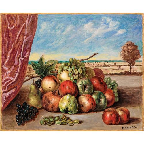 Giorgio De Chirico, Meyvelerle Sessiz Yaşam Giorgio De Chirico, Meyvelerle Sessiz Yaşam