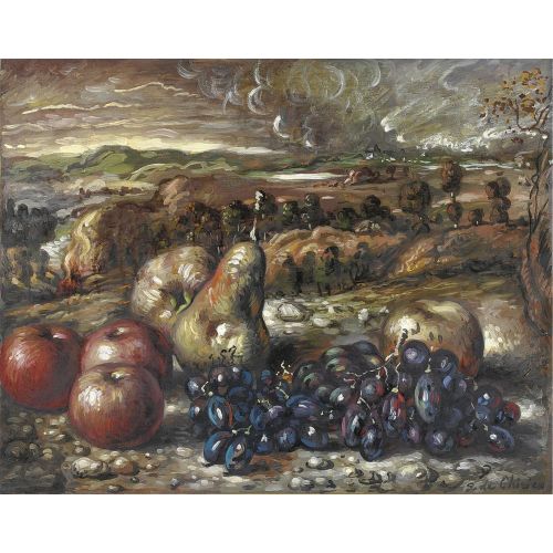 Giorgio De Chirico, Meyvenin Masadaki Sessiz Yaşamı Giorgio De Chirico, Meyvenin Masadaki Sessiz Yaşamı