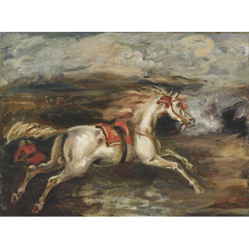 Giorgio De Chirico, Kaçan At 1
