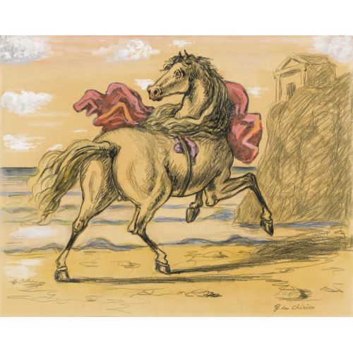 Giorgio De Chirico, Tapınaktan Kaçan At