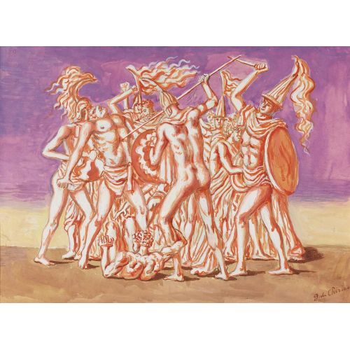 Giorgio De Chirico, Savaş Giorgio De Chirico, Savaş