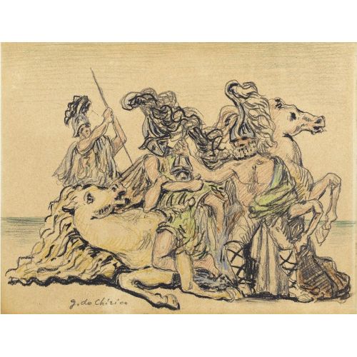Giorgio De Chirico, Antik Savaş Giorgio De Chirico, Antik Savaş