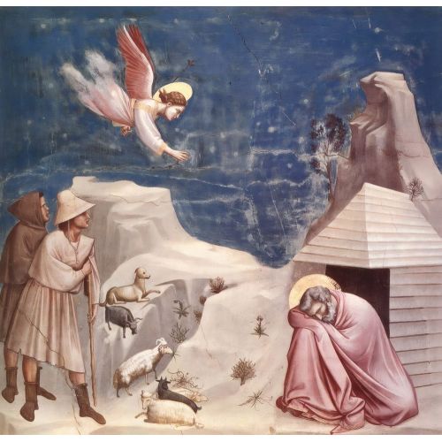 Giotto di Bondone, Joachim'in Rüyası Giotto di Bondone, Joachim'in Rüyası Gotik Sanat Akımları