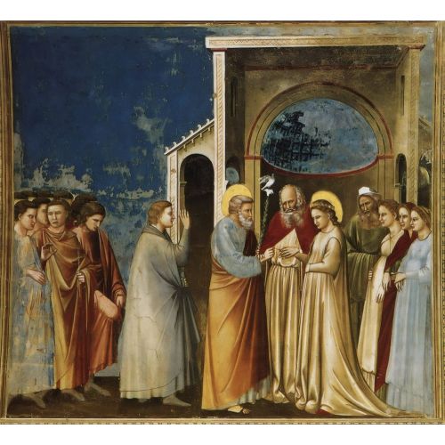 Giotto di Bondone, Meryem'in Evliliği Giotto di Bondone, Meryem'in Evliliği Gotik Sanat Akımları