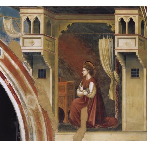 Giotto di Bondone, Mesajı Alan Meryem Giotto di Bondone, Mesajı Alan Meryem Gotik Sanat Akımları