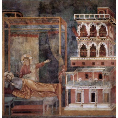 Giotto di Bondone, Saray Rüyası Giotto di Bondone, Saray Rüyası Gotik Sanat Akımları