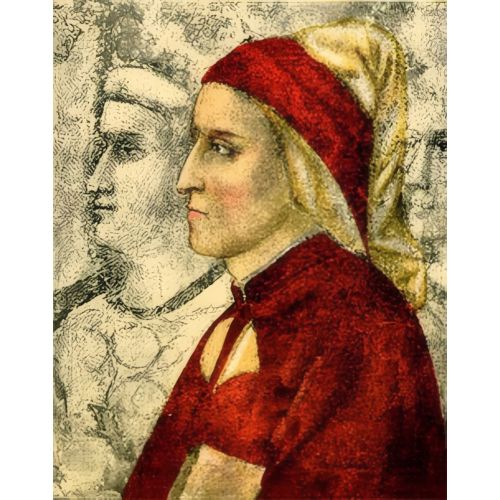 Giotto di Bondone, Engraving after the fresco in Bargello Chapel Giotto di Bondone, Engraving after the fresco in Bargello Chapel