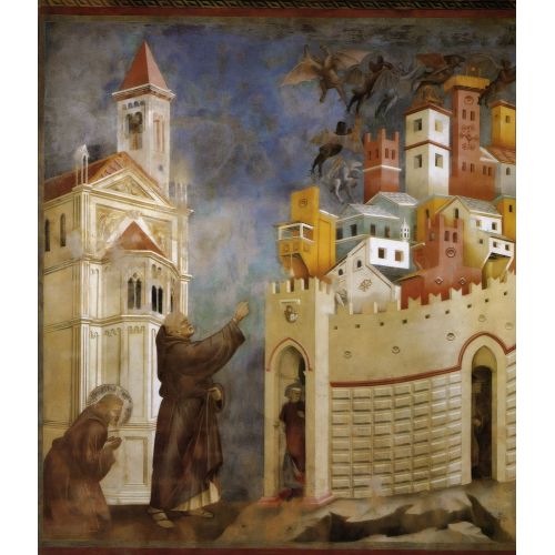 Giotto di Bondone, Arezzo'da Şeytan Çıkarma Giotto di Bondone, Arezzo'da Şeytan Çıkarma