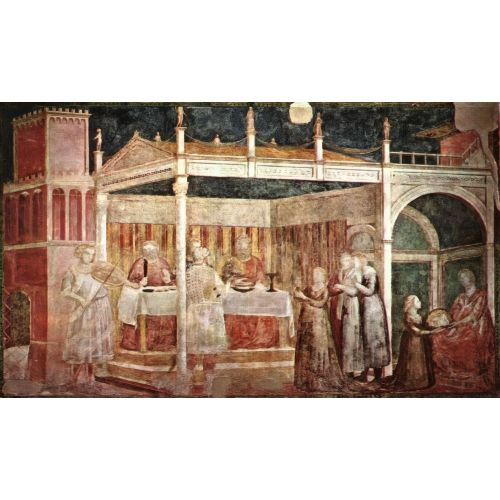 Giotto di Bondone, Herod'un Ziyafeti Giotto di Bondone, Herod'un Ziyafeti Gotik Sanat Akımları