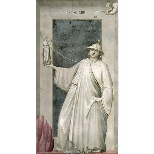Giotto di Bondone, Sadakatsizlik Giotto di Bondone, Sadakatsizlik