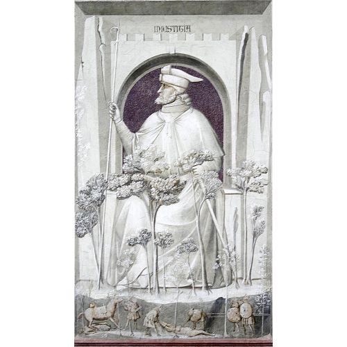 Giotto di Bondone, Adaletsizlik Giotto di Bondone, Adaletsizlik