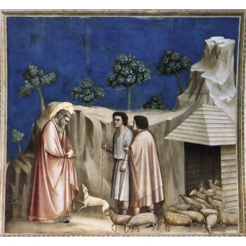Giotto di Bondone, Çobanlar Arasında Joachim Giotto di Bondone, Çobanlar Arasında Joachim Gotik Sanat Akımları