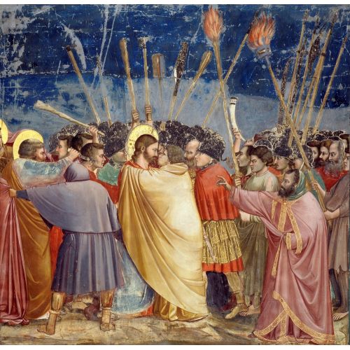 Giotto di Bondone, Yahuda'nın Öpücüğü Giotto di Bondone, Yahuda'nın Öpücüğü Gotik Sanat Akımları