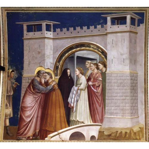 Giotto di Bondone, Altın Kapı'da Buluşma Giotto di Bondone, Altın Kapı'da Buluşma Gotik Sanat Akımları