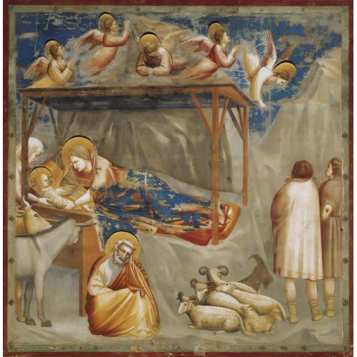Giotto di Bondone, Doğuş, İsa'nın Doğumu Giotto di Bondone, Doğuş, İsa'nın Doğumu Gotik Sanat Akımları