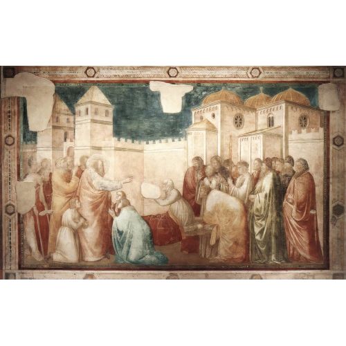 Giotto di Bondone, Drusiana'nın Diriltilmesi Giotto di Bondone, Drusiana'nın Diriltilmesi Gotik Sanat Akımları
