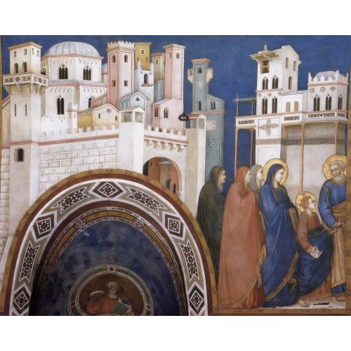 Giotto di Bondone, İsa'nın Kudüs'e Dönüşü Giotto di Bondone, İsa'nın Kudüs'e Dönüşü Gotik Sanat Akımları