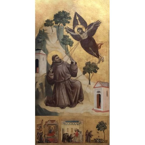 Giotto di Bondone, Aziz Francis'in Stigmata'yı Alışı (Giotto) Giotto di Bondone, Aziz Francis'in Stigmata'yı Alışı (Giotto) Gotik Sanat Akımları