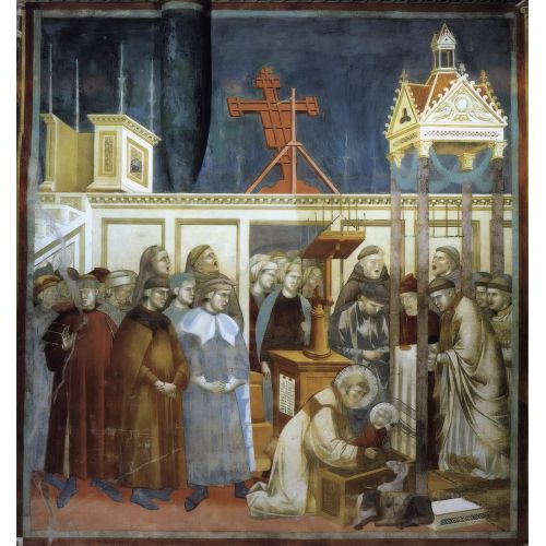 Giotto di Bondone, Assisili Aziz Francis'in Greccio'da Noel Beşiğini Hazırlaması Giotto di Bondone, Assisili Aziz Francis'in Greccio'da Noel Beşiğini Hazırlaması Gotik Sanat Akımları