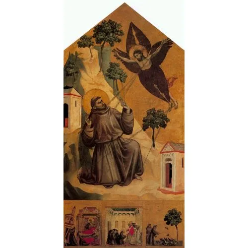 Giotto di Bondone, Aziz Francis'in Stigmata'yı Alışı Giotto di Bondone, Aziz Francis'in Stigmata'yı Alışı