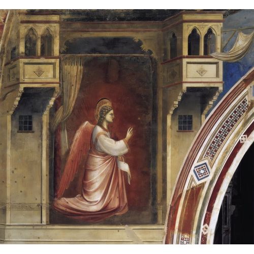 Giotto di Bondone, Tanrı Tarafından Gönderilen Başmelek Cebrail Giotto di Bondone, Tanrı Tarafından Gönderilen Başmelek Cebrail Gotik Sanat Akımları