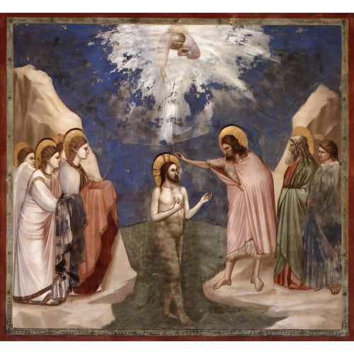 Giotto di Bondone, İsa'nın Vaftizi Giotto di Bondone, İsa'nın Vaftizi Gotik Sanat Akımları