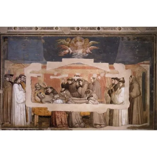 Giotto di Bondone, Aziz Francis'in Ölümü