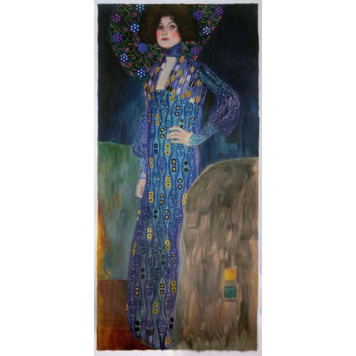 Emilie Floge Portresi,Gustav Klimt