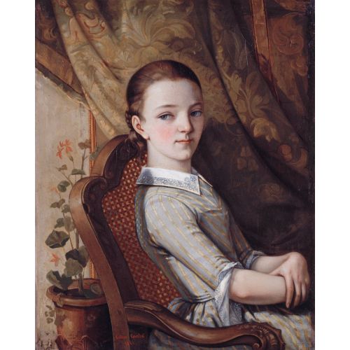 Gustave Courbet, Portrait Of Juliette Gustave Courbet, Portrait Of Juliette