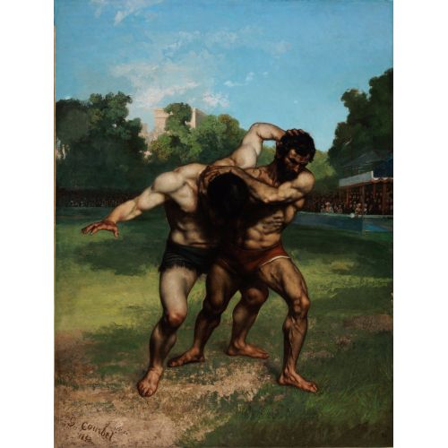 Gustave Courbet, Güreşçiler Gustave Courbet, Güreşçiler
