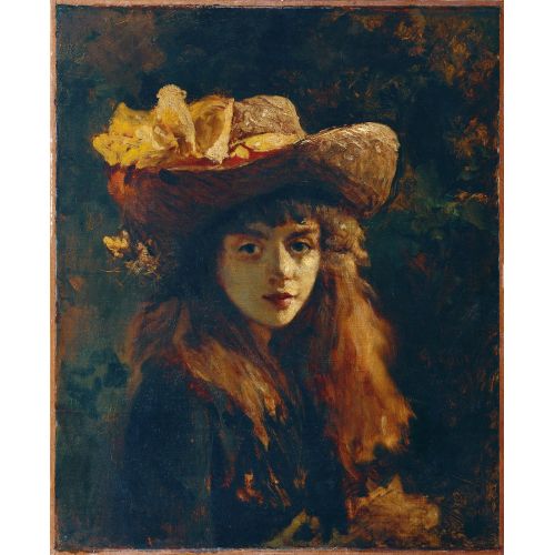 Gustave Courbet, Portrait Of A Girl Gustave Courbet, Portrait Of A Girl
