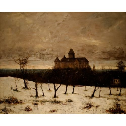 Gustave Courbet, Castle Of Blonay