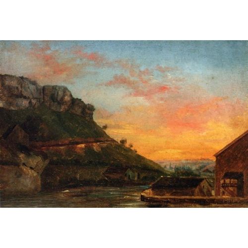 Gustave Courbet, A Burial At Ornans Oil Painting